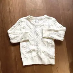 URBAN RESEARCH DOORS ケーブルニットセーター 105