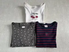 petit main プティマイン　プチマイン　ロンT 長袖カットソー　120