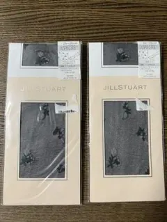 JILL STUART ジルスチュアート　レトロフラワーハイソックス　2足セットのサムネイル