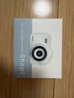 Snap2 LCD 미니 디지털 카메라 화이트