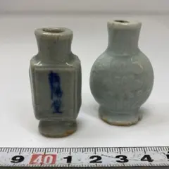 中国清時代　青白磁　鼻煙香　高さ約6.7㎝　東さ6-1014☆2F 2025年最新】鼻煙香の人気アイテム - メルカリ