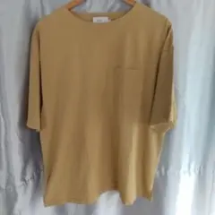 AZUL by moussy ベージュ Tシャツ Fサイズ オーバーサイズ