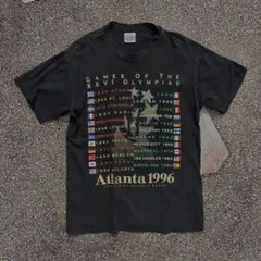 新品・未使用】00s AU製シドニーオリンピック2000年 Tシャツ ネイビー 