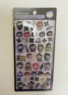 [正規品]忍者和柄ボンボンドロップ シール