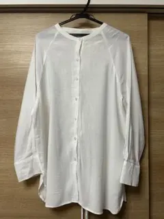 mystic バックリボンロングシャツ