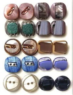 昭和レトロボタンまとめ売り　Ａ７