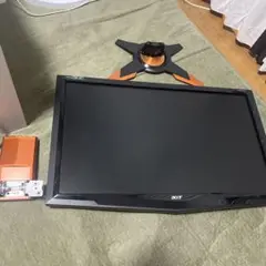 acer モニター 本体 オレンジスタンド