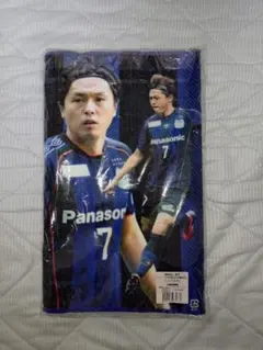 〈サイズS〉ガンバ大阪 遠藤保仁選手 サイン入り ユニフォーム タオルセット サイズS〉ガンバ大阪 遠藤保仁選手 サイン入り ユニフォーム タオルセット