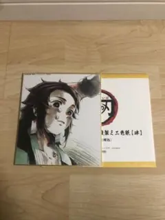 【全集中展限定色紙】鬼滅の刃全集中展ミニ色紙肆　竈門炭治郎