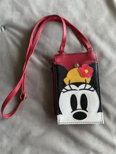 ミニーマウス バッグ 赤と黒