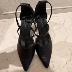 ESPERANZA パンプス ヒール ブラック