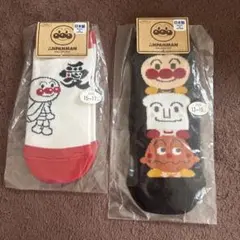 アンパンマン キッズ靴下 2足セット
