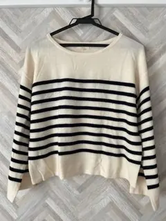 earth music&ecology ボーダーニットトップス