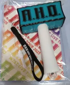 金テープ付　WEST. LIVE TOUR 2025 A.H.O. ペンライト