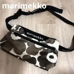 美品★マリメッコ ウニッコ柄 ウエストバッグ ボディバッグ