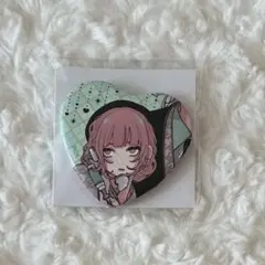 恋せよまやかし天使ども くじメイト ハート型缶バッジ 桂おとぎ B賞 B-5