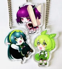 ずんだもん ガチャ キーホルダー ずん子＆きりたん - メルカリ