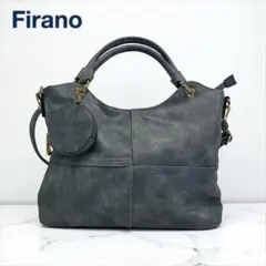 ⭐️Firano ⭐️ハンドバッグ ショルダーバッグ 2way ミニポーチ付き