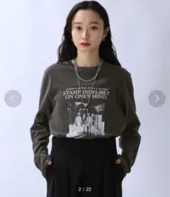 JEANASIS グラフィックビンテージロンT