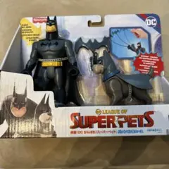 DC がんばれ！スーパーペット バットマン＆エース フィギュア