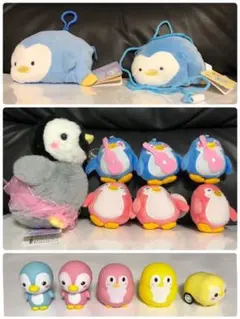 新品・タグ付き！ つぶらな瞳の水族館 エコバッグ ぬいぐるみ & おでかけポーチ