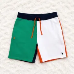 POLO RALPH LAUREN カラーブロック スウェットショーツ L