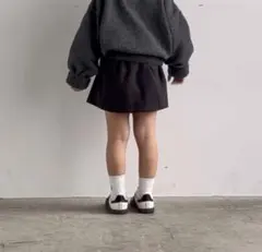 韓国子供服 子供服 スカート スカートパンツ スコート インパン付 100相当