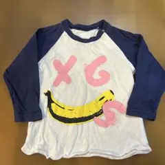x-girl バナナ グラフィック 長袖カットソーのサムネイル
