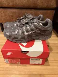 NIKE P-6000 グレー スニーカー 28.0のサムネイル