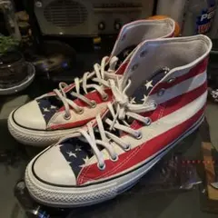 Converse All Star アメリカ国旗柄スニーカー　値下げ可能￼！