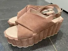 トスカブルー TOSCA BLU サンダル ピンク 厚底