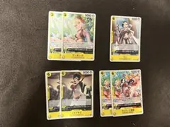 ワンピースカードデッキパーツ　7枚セット