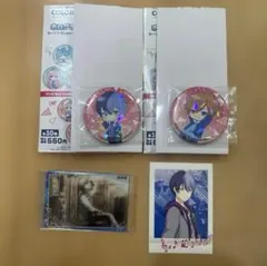 東雲彰人 青柳冬弥 プロセカ ローソンコラボ 缶バッジ - メルカリ