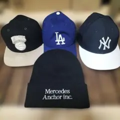 Mercedes Anchor inc. ニット帽 ニューエラキャップセット