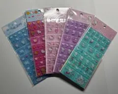 正規品 ハローキティ タイルシール 5種セット