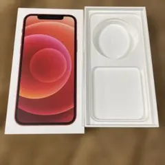 Apple iPhone 12 レッド　空箱