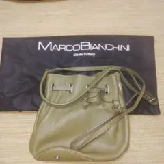 MARCO BIANCHINI ショルダーバッグ オリーブ
