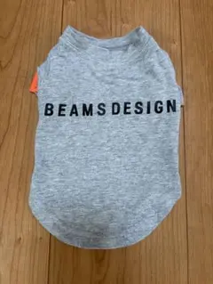 BEAMS DESIGN 犬用 Tシャツ グレー Sサイズのサムネイル