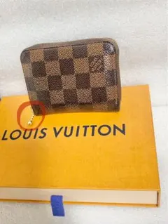 【正規品】ルイヴィトン ダミエ ジッピーコインパース 小銭入れ 財布【中古】