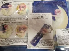 五等分の花嫁 きゃらっとくじ 中野一花　4点セット　アクリルボード　缶バッジ