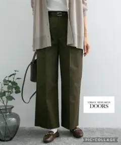 アーバンリサーチ URBANRESEARCH 2タック ワイド パンツ