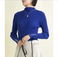 インタープラネット　リブニット　ブルー