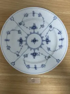 美品 箱付 ロイヤルコペンハーゲン ブルーフルーテッド 深皿 21cm