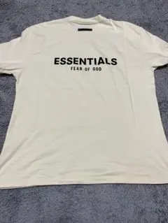 ESSENTIALS FEAR OF GOD Tシャツ Mサイズ クリーム色
