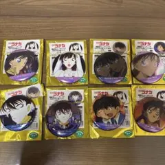 名探偵コナン 場面写トレーディング 缶バッジ セット 工藤新一 毛利蘭