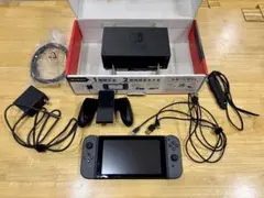 【付属品完備】Switch グレー 本体 バッテリー強化版 動作良好