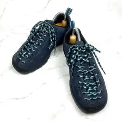 KEEN キーン ジャスパー スニーカー 24.5 ネイビー スエード 紺のサムネイル