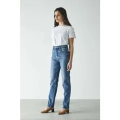 moussy PLAIN JEANS STRAIGHTフレアデニム　24