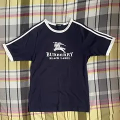 BURBERRY BLACK LABEL バーバリー Tシャツ ロゴ エンブレム