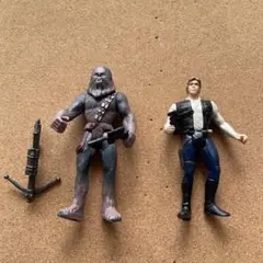 Star Wars ハン・ソロ チューバッカ 2体セット S.H.フィギュアーツ